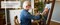 Artify Artist Paint Brush Set endorsed by Painter Phizz, 6-Piece Wet-on-Wet Oil Paint Brush Set with 5 Brushes and 1 Palette Knife for Artists, Landscapes, and Portraits